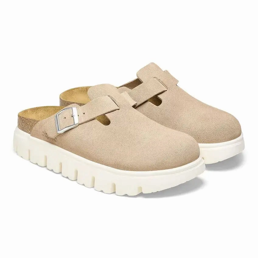 Women's Birkenstock Boston Chunky  Iconic Clog with a Bold Platform Birkenstock ergonomic sandals