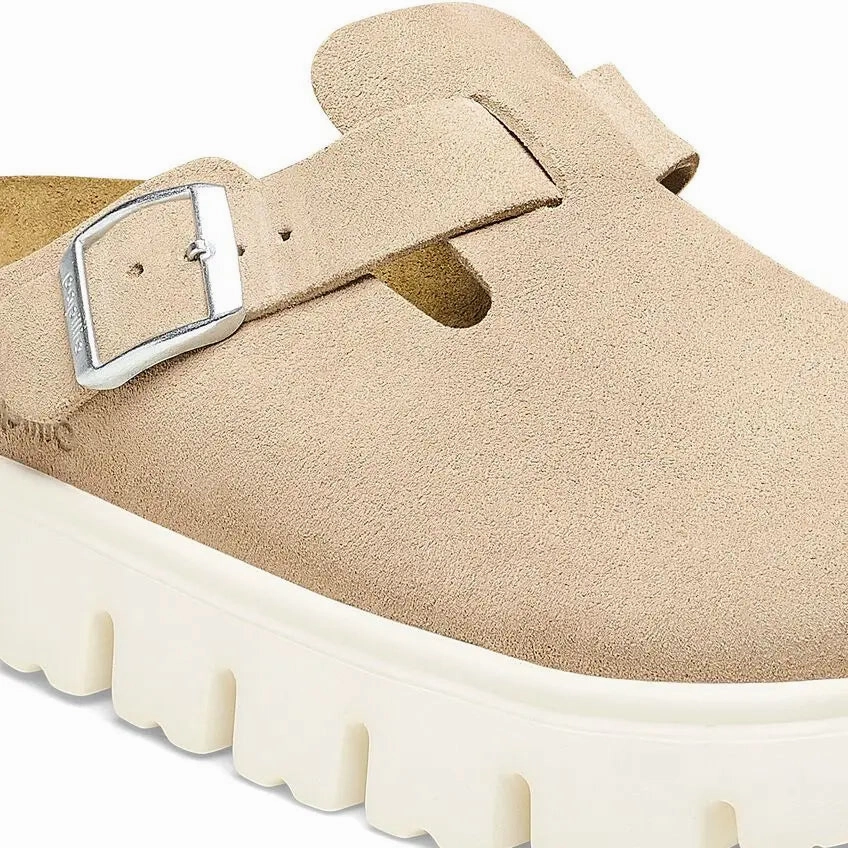 Women's Birkenstock Boston Chunky  Iconic Clog with a Bold Platform Birkenstock ergonomic sandals