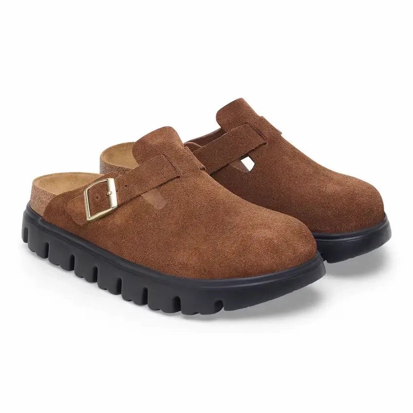 Women's Birkenstock Boston Chunky  Iconic Clog with a Bold Platform Birkenstock ergonomic sandals