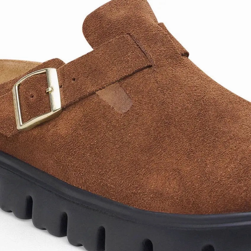 Women's Birkenstock Boston Chunky  Iconic Clog with a Bold Platform Birkenstock ergonomic sandals