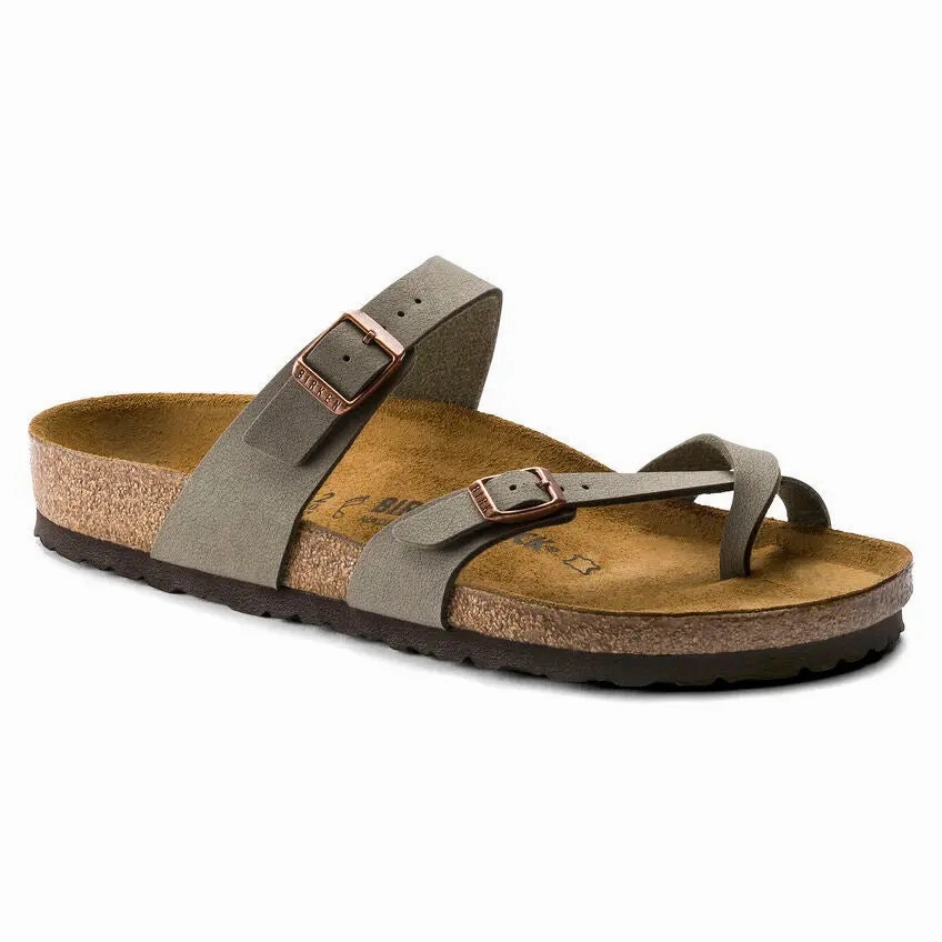 Women's Birkenstock Mayari Birkibuc  Elegant & Supportive Sandal Birkenstock ergonomic sandals