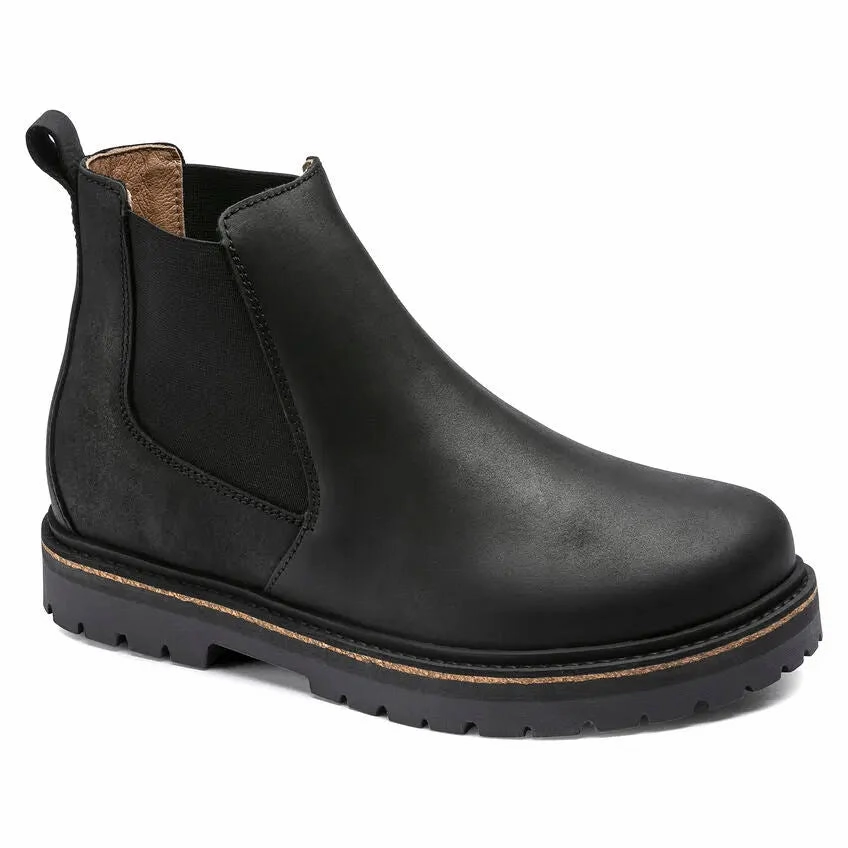 Women's Birkenstock Stalon Boot  Rugged Style Meets Comfort Birkenstock soft footbed slides for casual wear