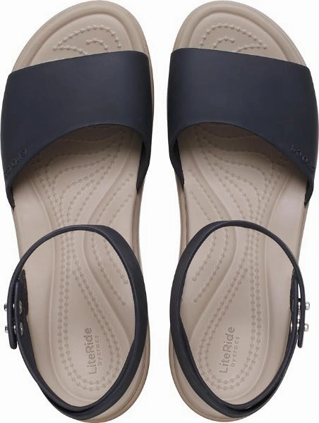 Women's Brooklyn Ankle Strap Wedge Slip-On Shoes