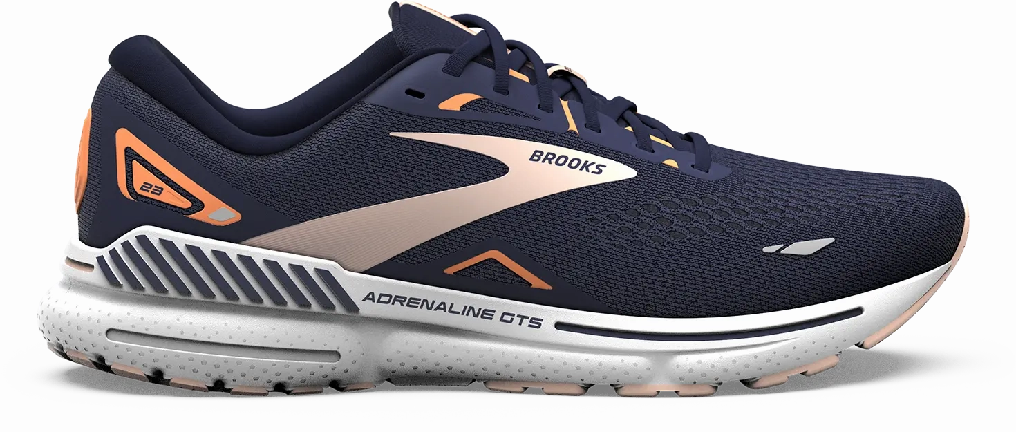 Women's Brooks Adrenaline GTS 23  Trusted Support, Softer Cushioning Brooks versatile athletic shoe models