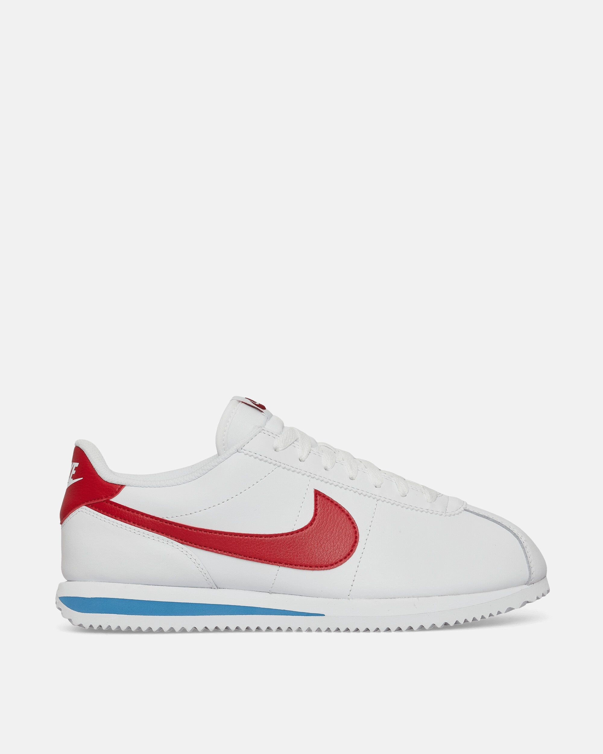 Women's Cortez Sneakers White / Varsity Red Flexible Shoes