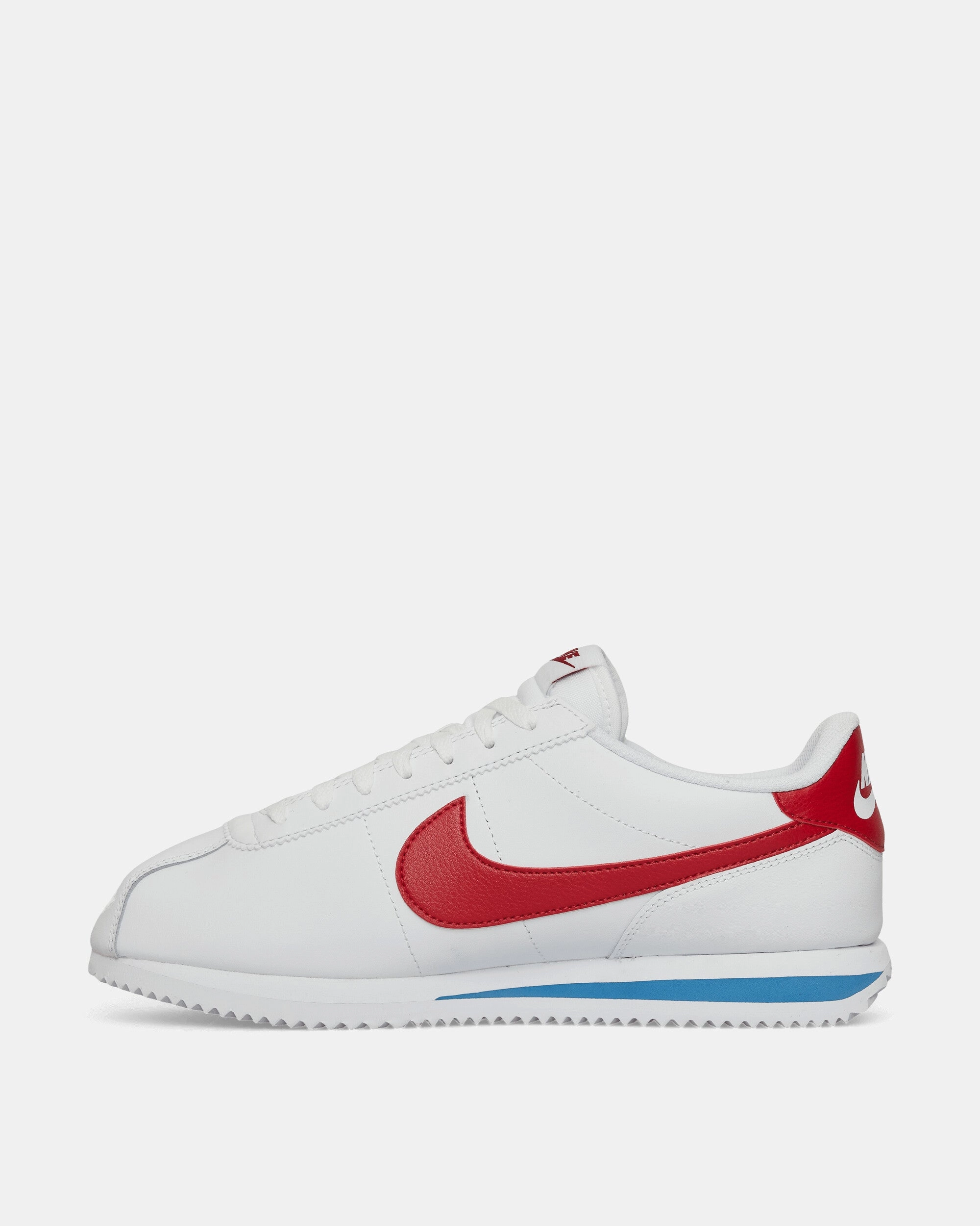 Women's Cortez Sneakers White / Varsity Red Flexible Shoes