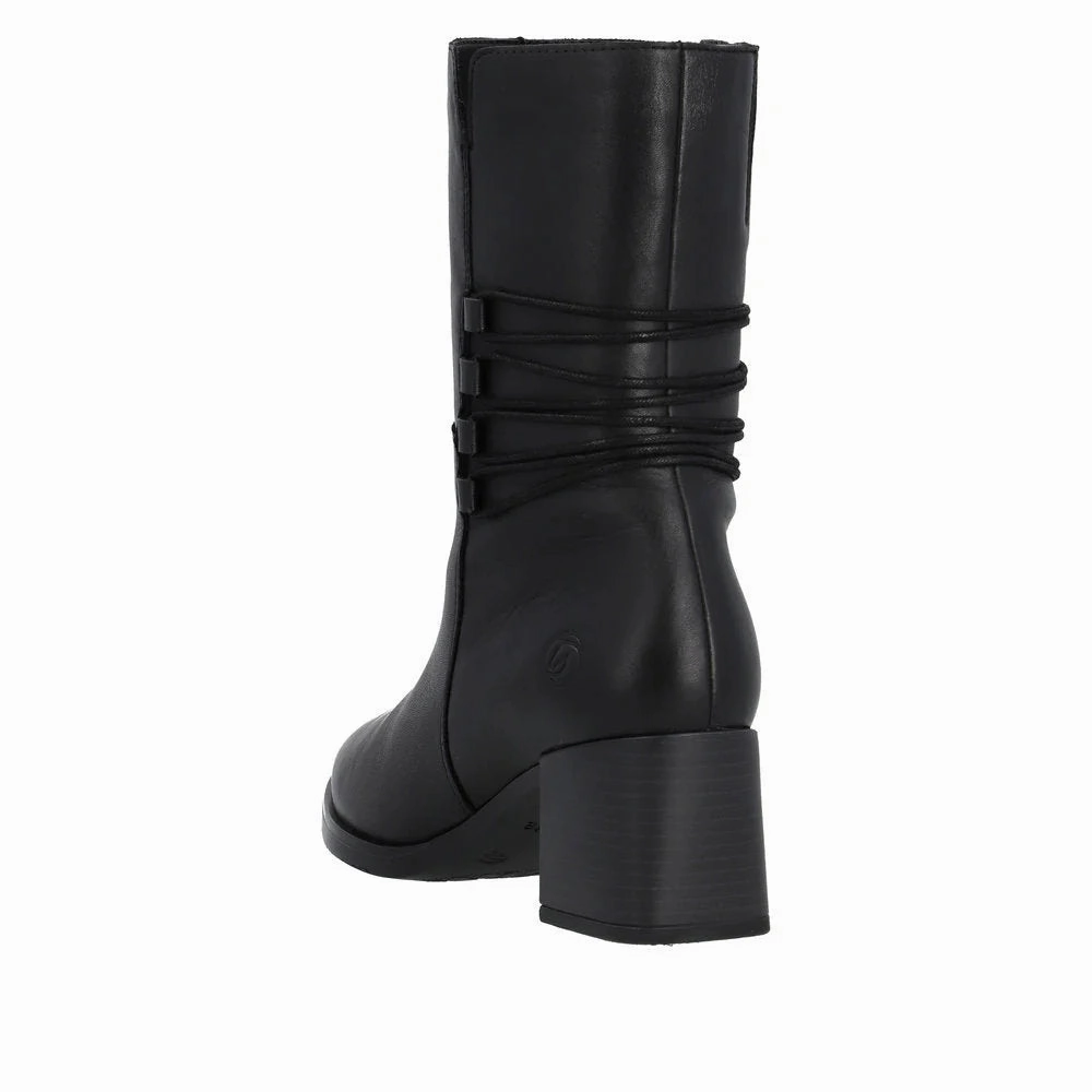 Women's D0V71 Supportive Zip Boots