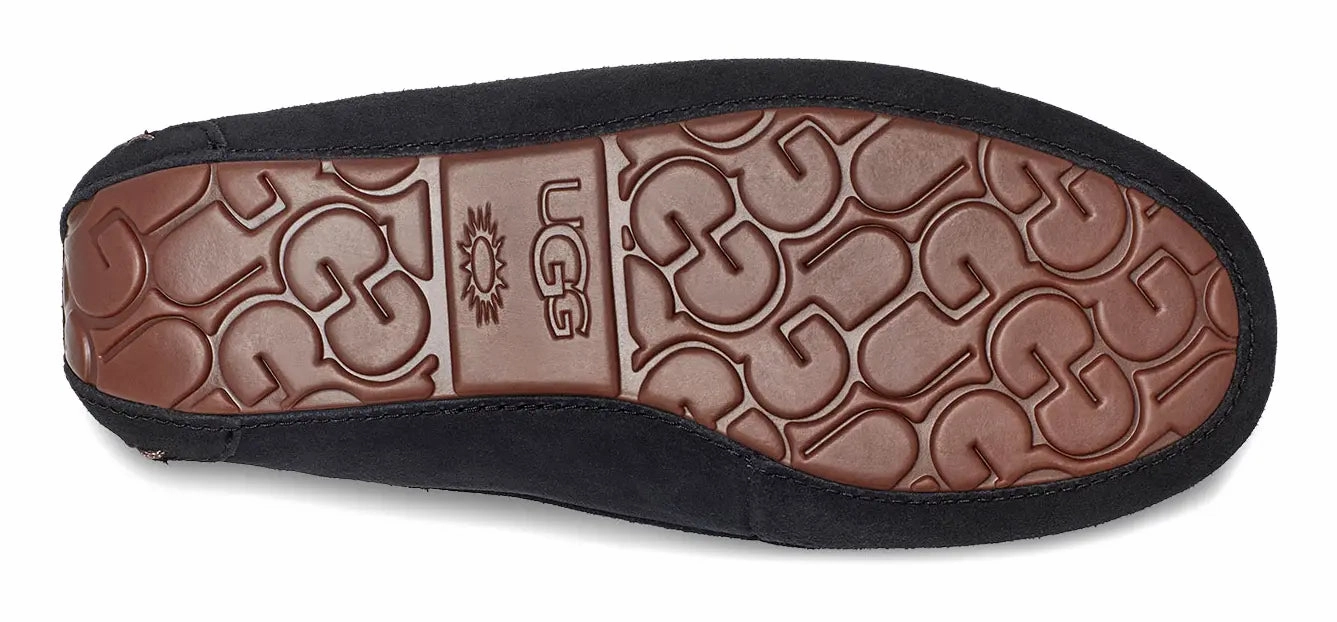 Women's UGG Ansley  Classic Suede Moccasin with Wool Lining Ugg cozy footwear visuals