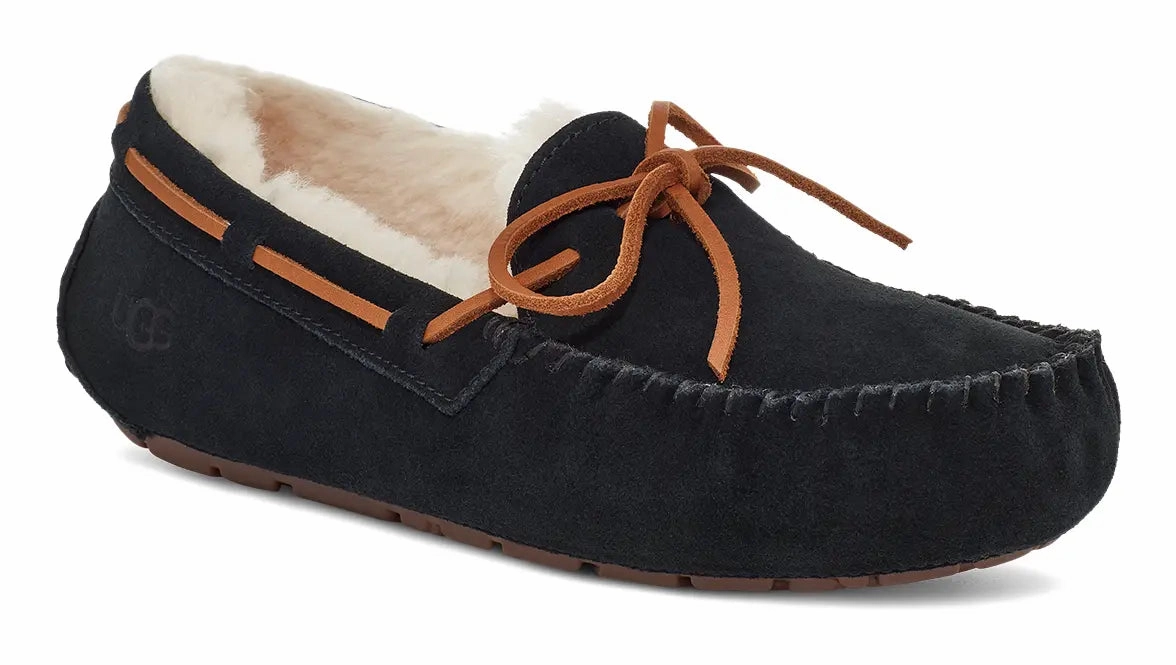 Women's UGG Dakota  Cozy Suede Moccasin with Wool Lining Ugg cozy footwear visuals
