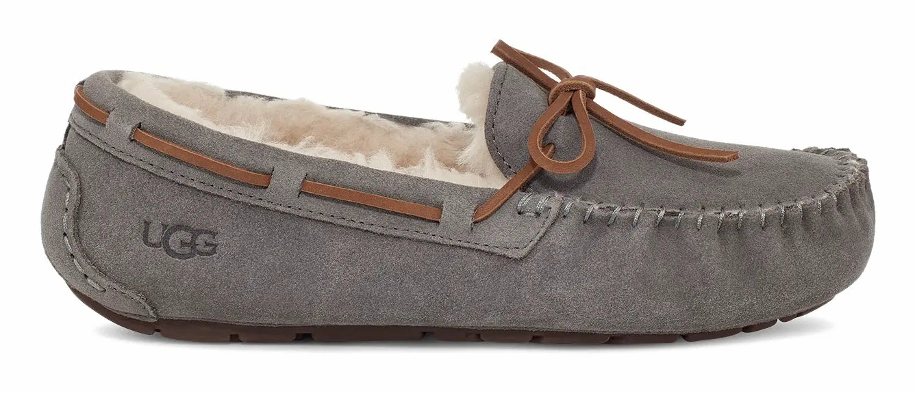 Women's UGG Dakota  Cozy Suede Moccasin with Wool Lining Ugg cozy winter footwear styles