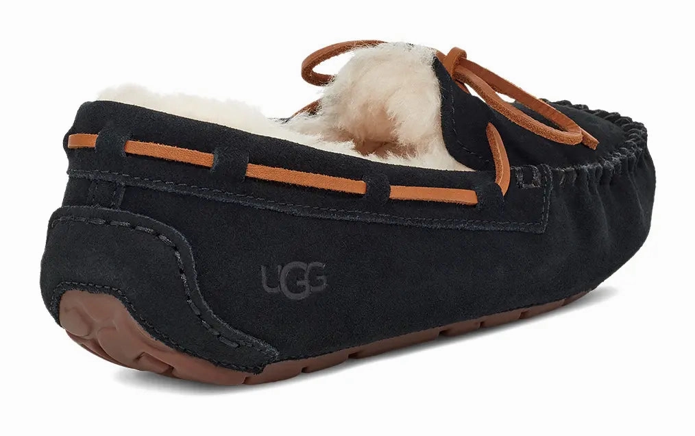 Women's UGG Dakota  Cozy Suede Moccasin with Wool Lining Ugg cozy footwear visuals