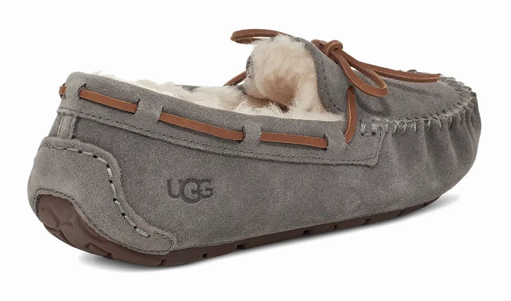 Women's UGG Dakota  Cozy Suede Moccasin with Wool Lining Ugg cozy footwear visuals