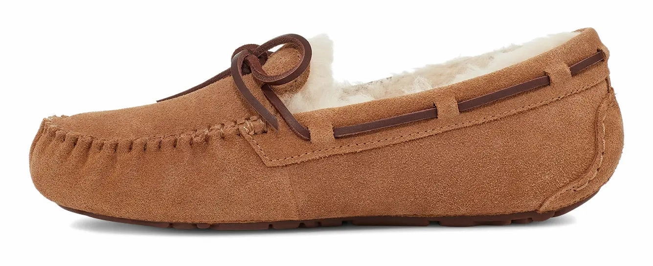 Women's UGG Dakota  Cozy Suede Moccasin with Wool Lining Ugg cozy footwear visuals