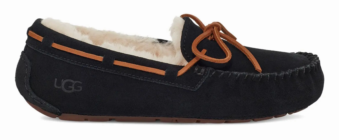 Women's UGG Dakota  Cozy Suede Moccasin with Wool Lining Ugg cozy footwear visuals