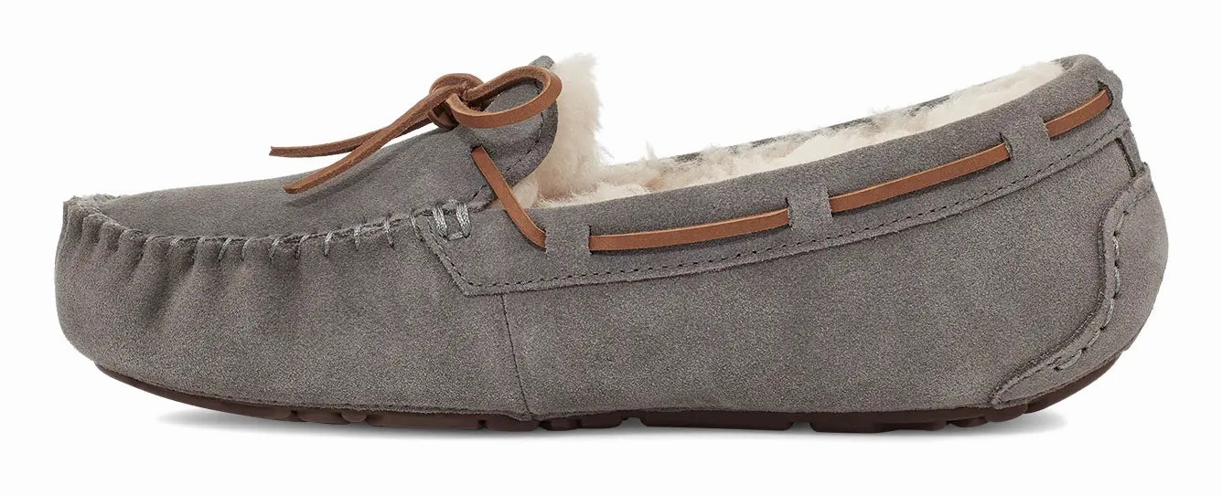 Women's UGG Dakota  Cozy Suede Moccasin with Wool Lining Ugg cozy footwear visuals