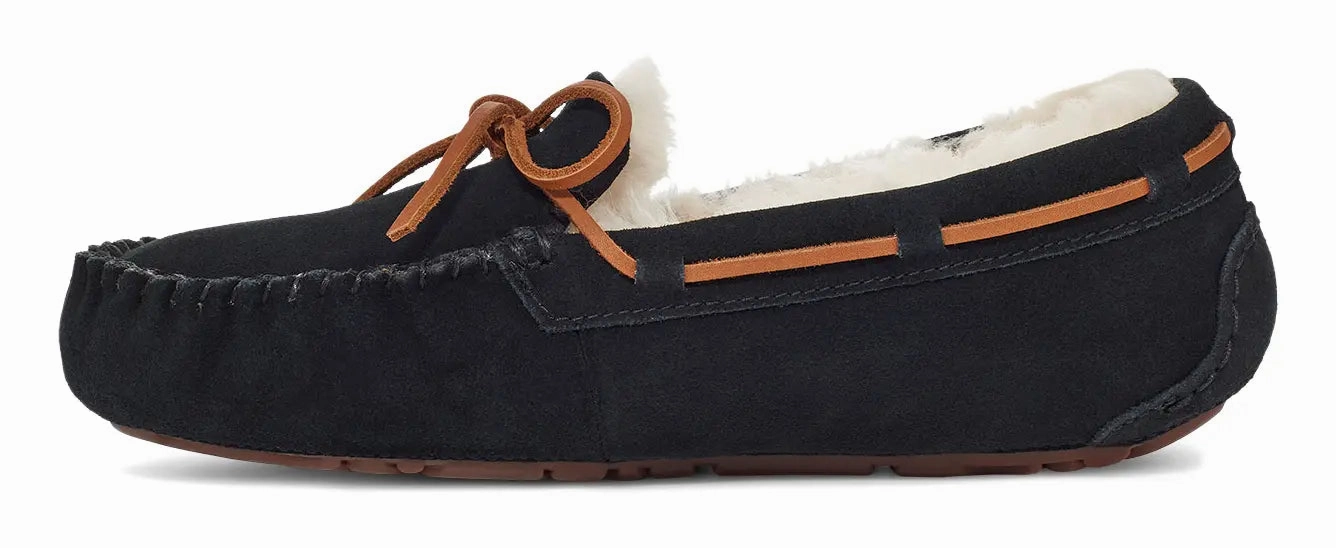 Women's UGG Dakota  Cozy Suede Moccasin with Wool Lining Ugg cozy footwear visuals