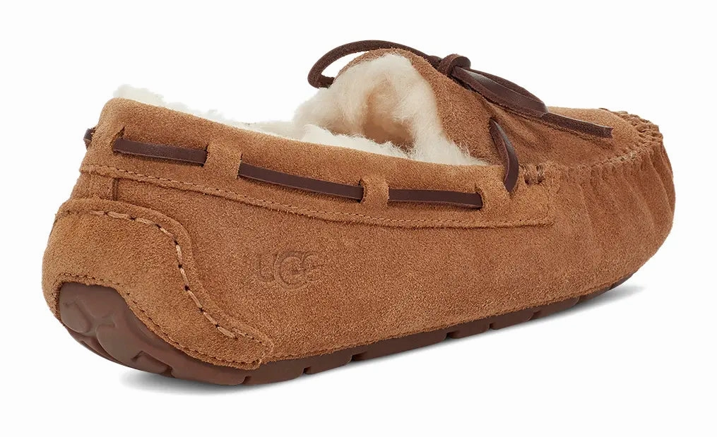 Women's UGG Dakota  Cozy Suede Moccasin with Wool Lining Ugg cozy footwear visuals