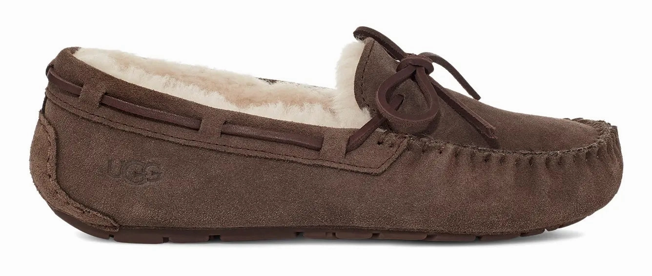 Women's UGG Dakota  Cozy Suede Moccasin with Wool Lining Ugg cozy footwear visuals