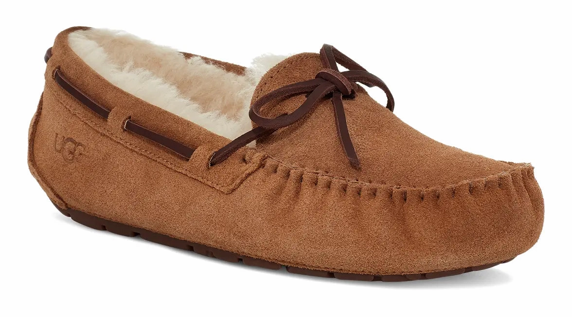 Women's UGG Dakota  Cozy Suede Moccasin with Wool Lining Ugg cozy footwear visuals