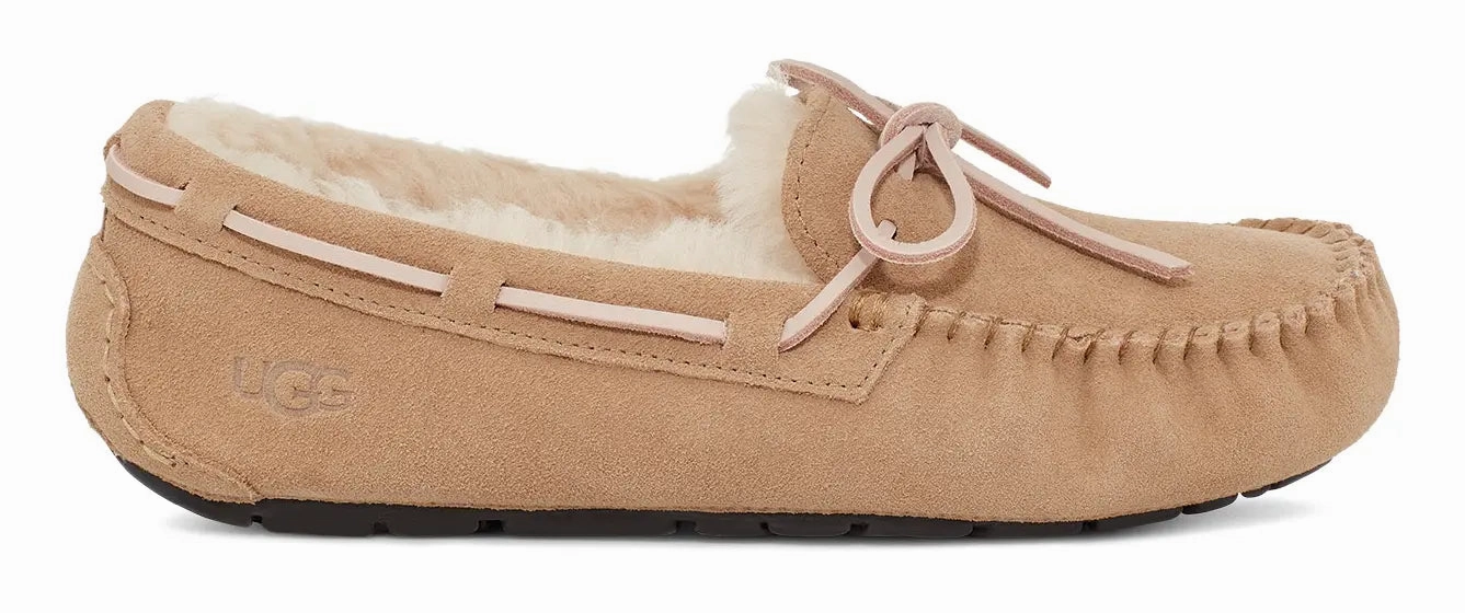 Women's UGG Dakota  Cozy Suede Moccasin with Wool Lining Ugg cozy footwear visuals