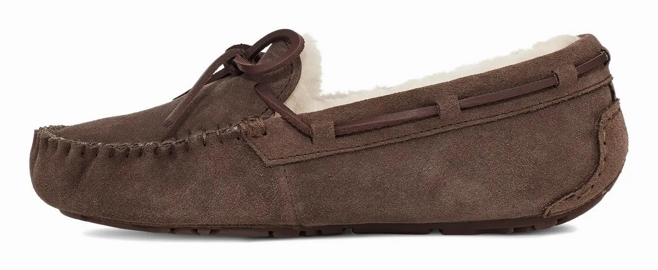 Women's UGG Dakota  Cozy Suede Moccasin with Wool Lining Ugg cozy footwear visuals