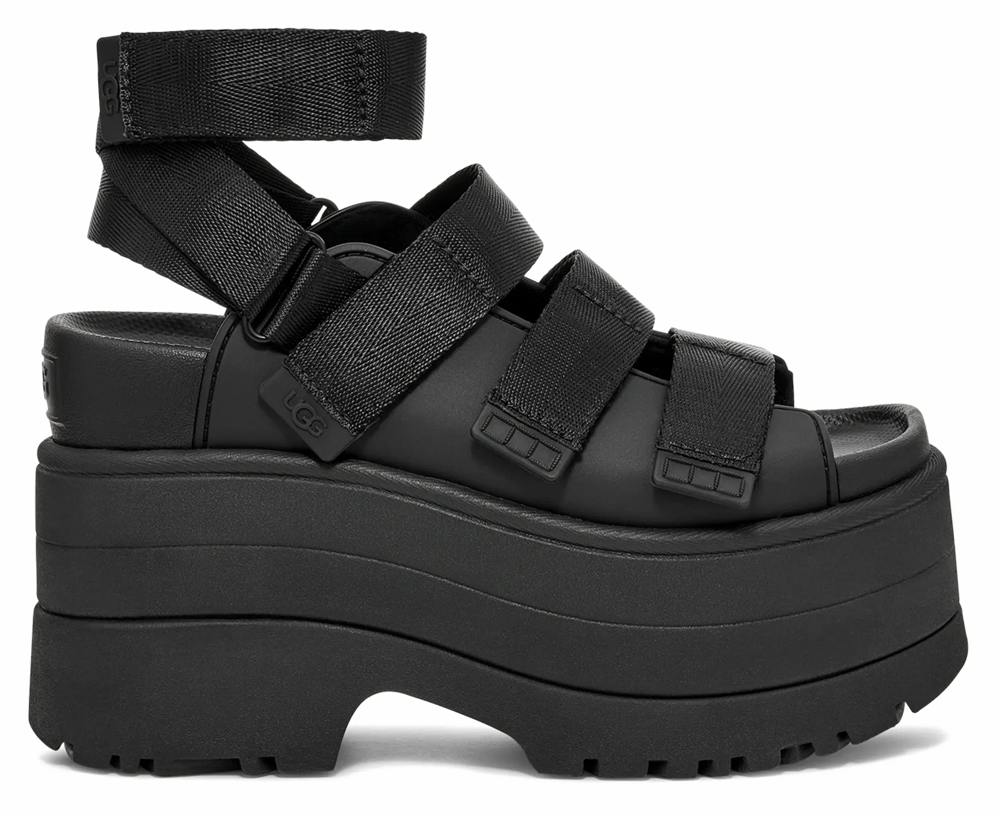Women's UGG GoldenRise  Bold, Versatile Platform Sandals Ugg cozy footwear visuals
