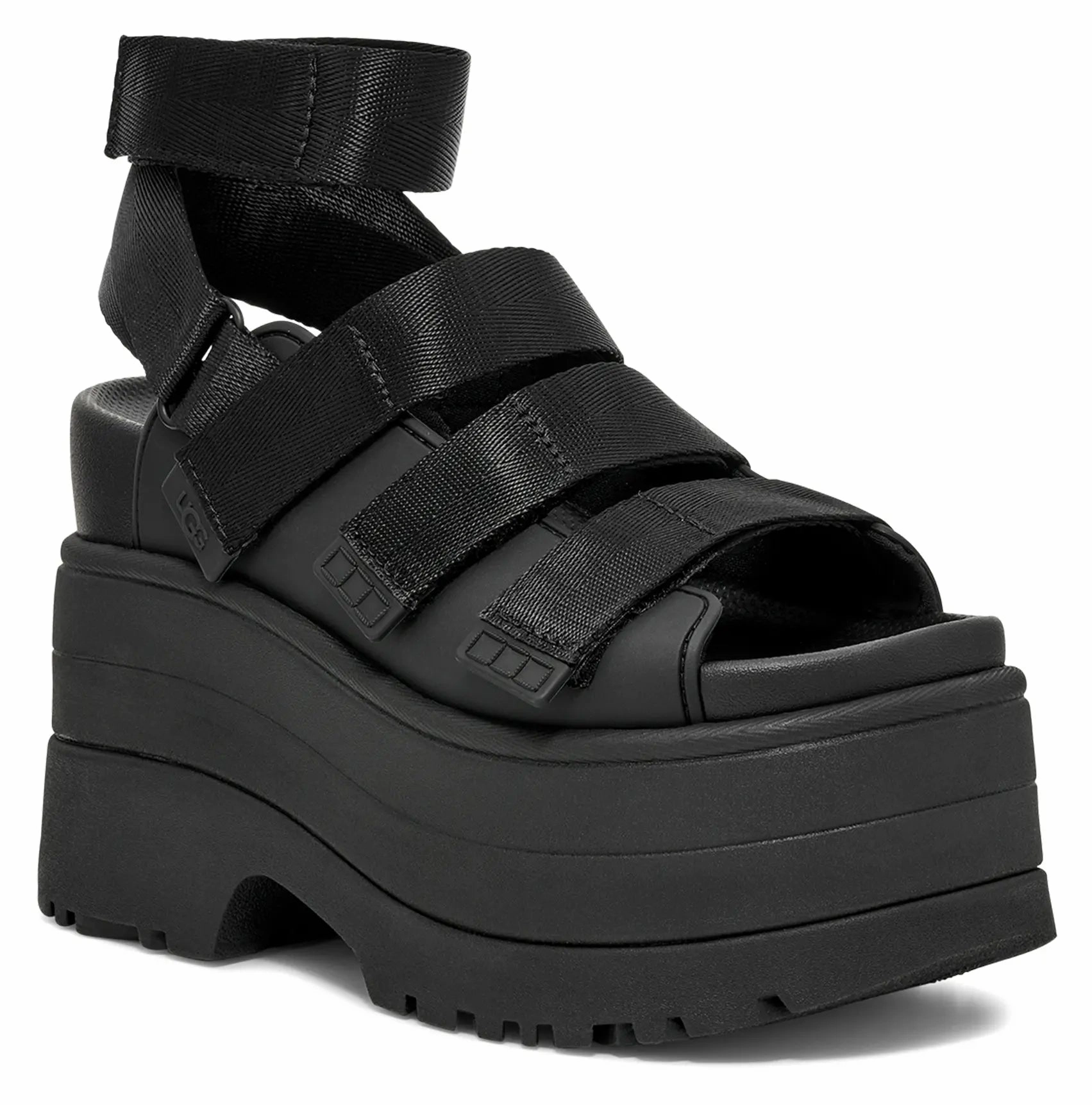 Women's UGG GoldenRise  Bold, Versatile Platform Sandals Ugg cozy footwear visuals