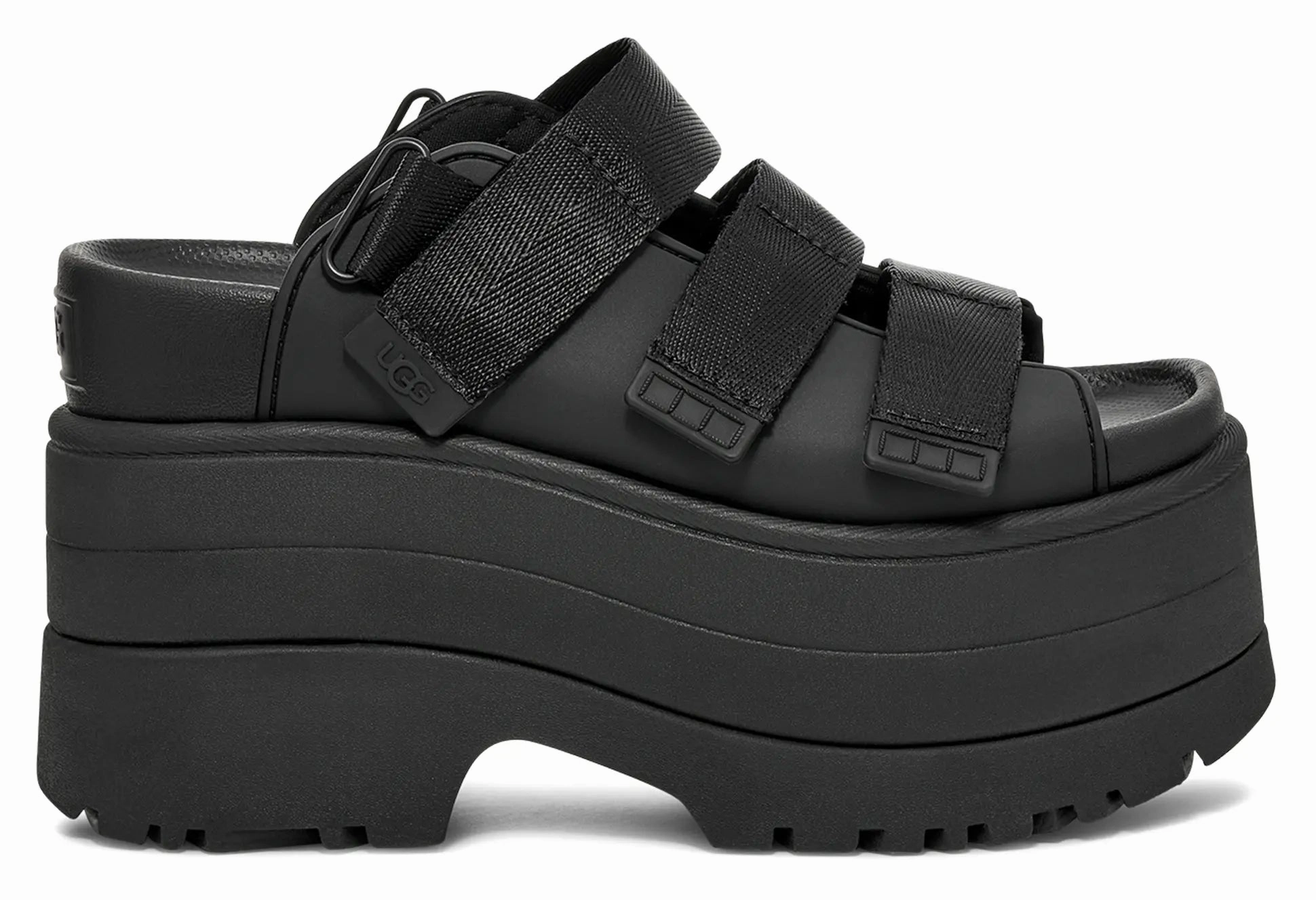 Women's UGG GoldenRise  Bold, Versatile Platform Sandals Ugg cozy footwear visuals
