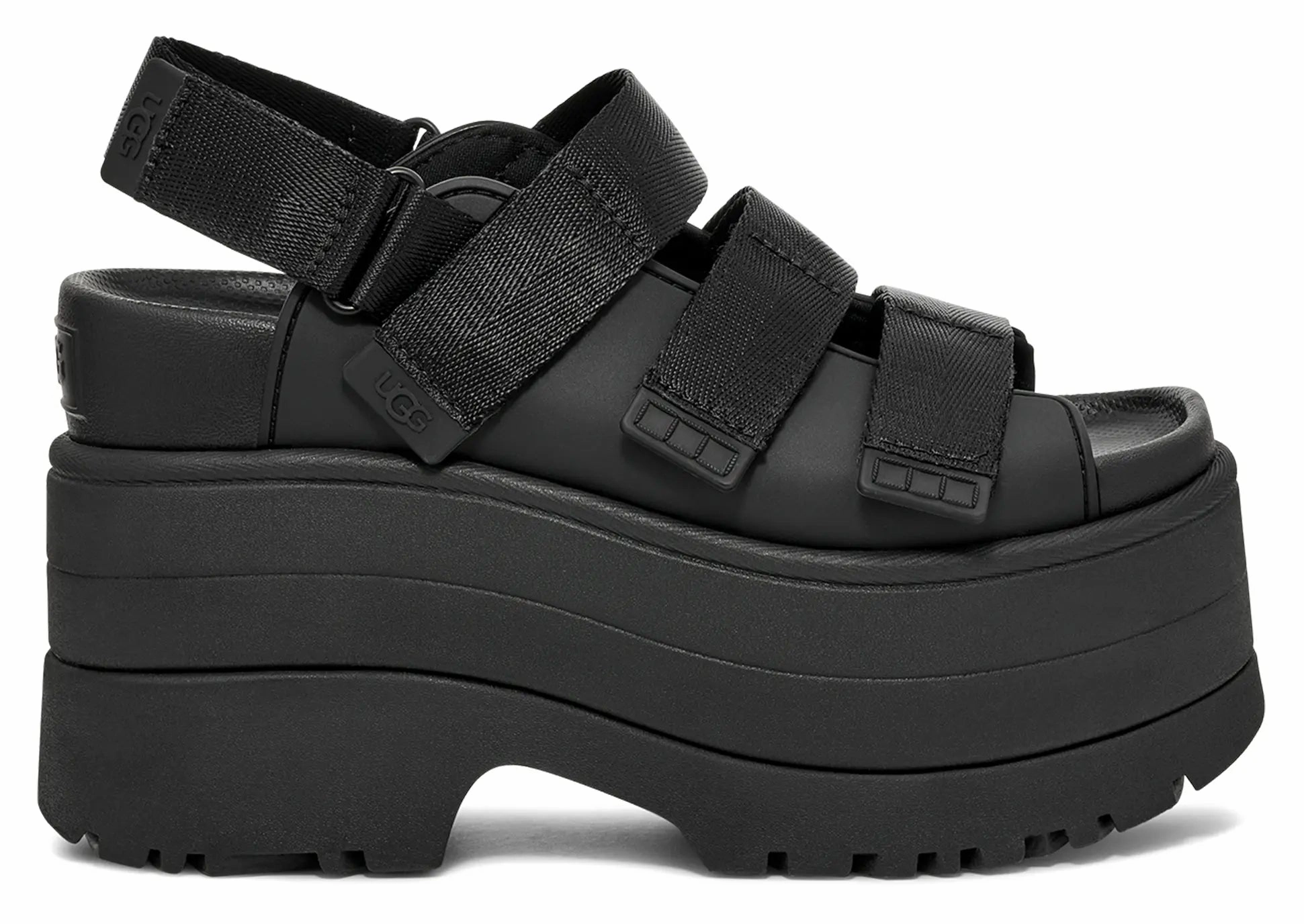Women's UGG GoldenRise  Bold, Versatile Platform Sandals Ugg cozy footwear visuals