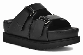 Women's UGG Goldenstar Hi Slide Leather  Elevated Comfort & Style Ugg cozy winter footwear styles