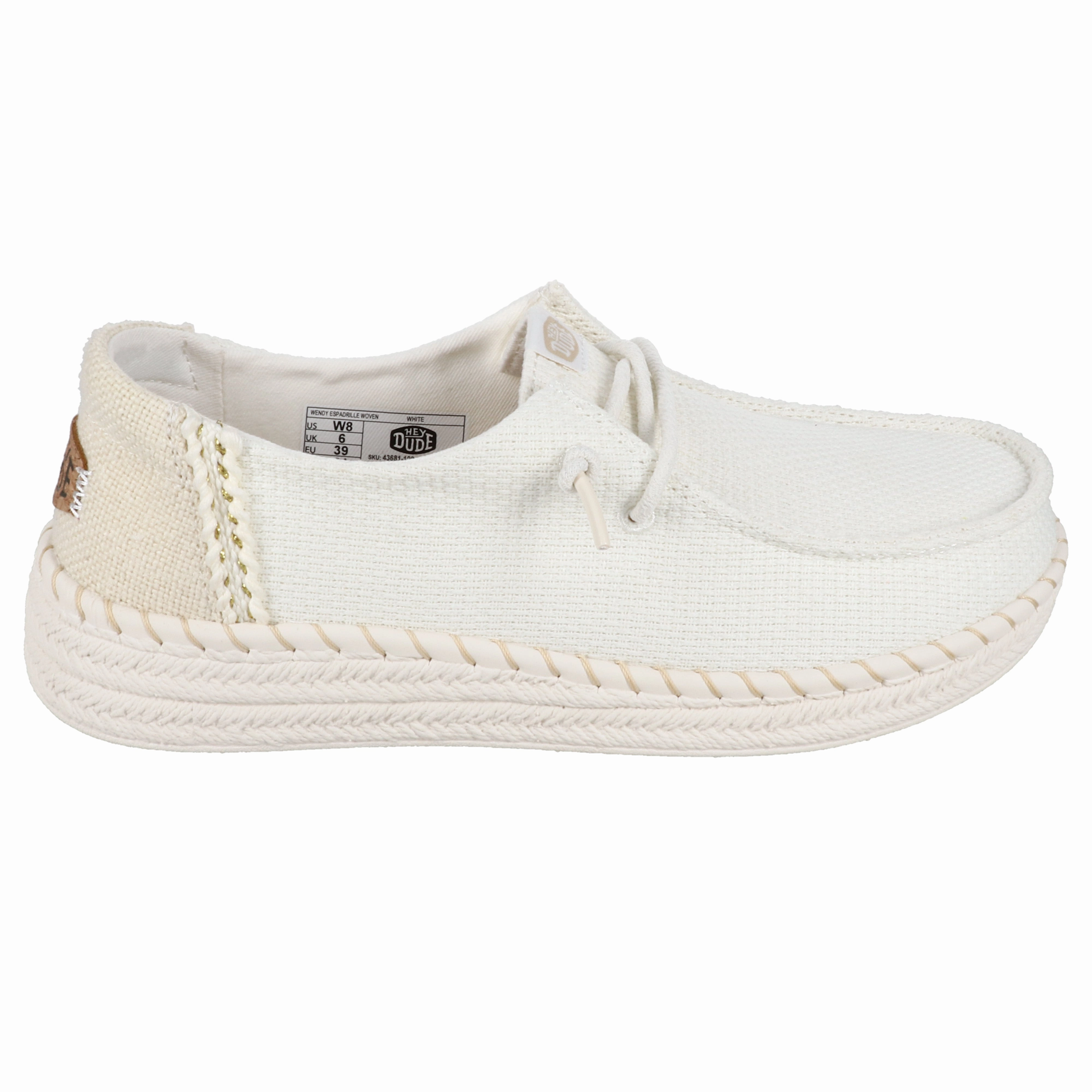 Women's Wendy Espadrille Woven Hey Dude footwear options