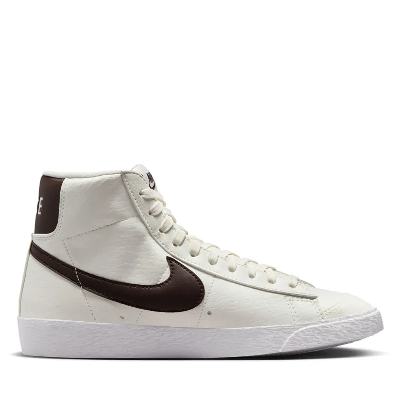 Women's Nike Blazer Mid '77 - Sail/Baroque Brown Nike signature shoe looks