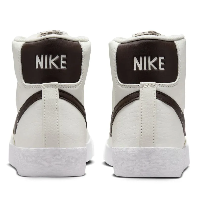 Women's Nike Blazer Mid '77 - Sail/Baroque Brown Nike signature shoe looks