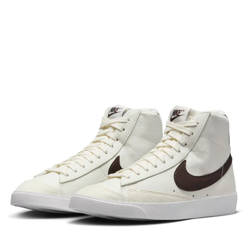 Women's Nike Blazer Mid '77 - Sail/Baroque Brown Nike signature shoe looks