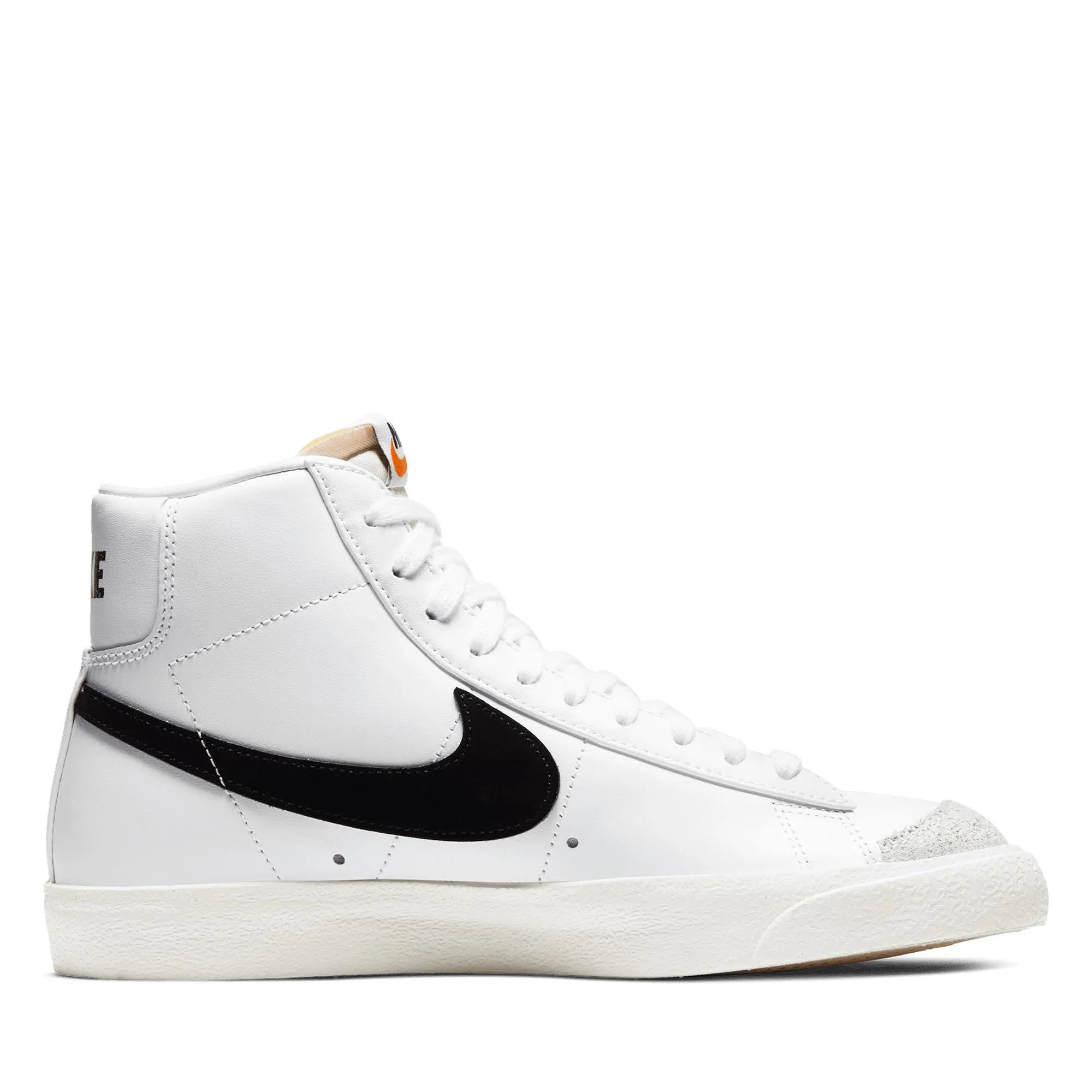 Women's Nike Blazer Mid '77 Vintage - White/Black Nike signature shoe looks