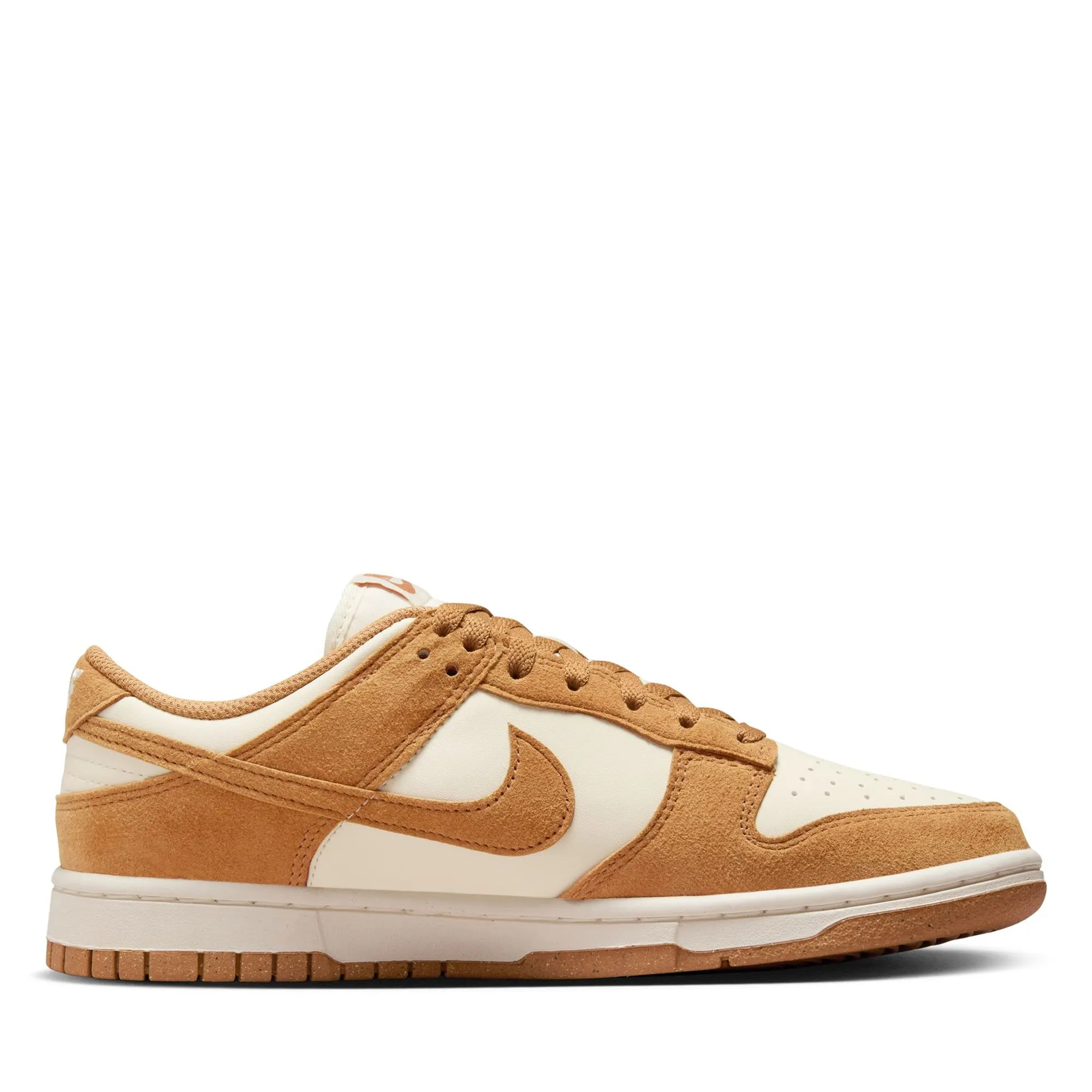 Women's Nike Dunk Low - Coconut Milk/Flax Nike signature shoe looks
