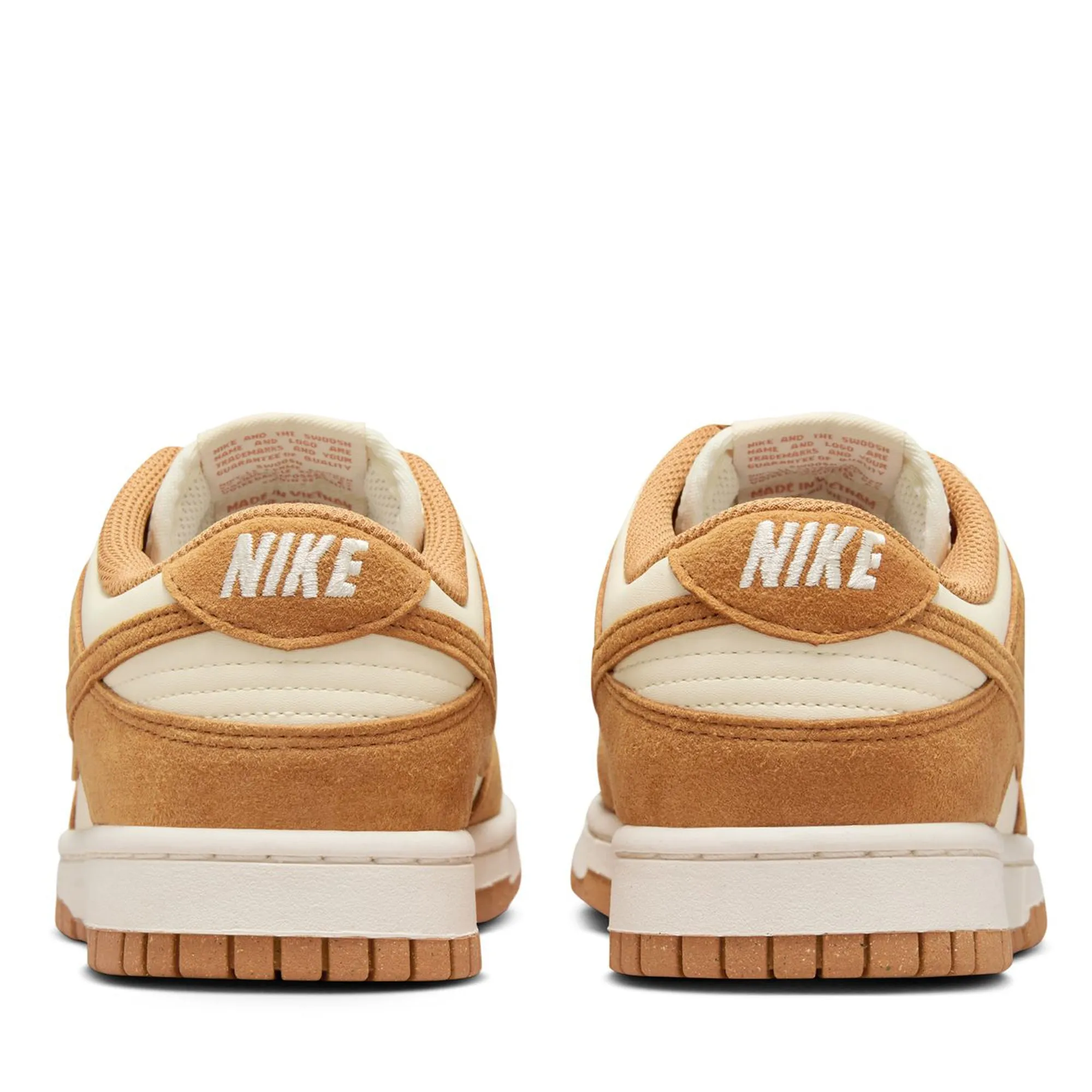 Women's Nike Dunk Low - Coconut Milk/Flax Nike signature shoe looks