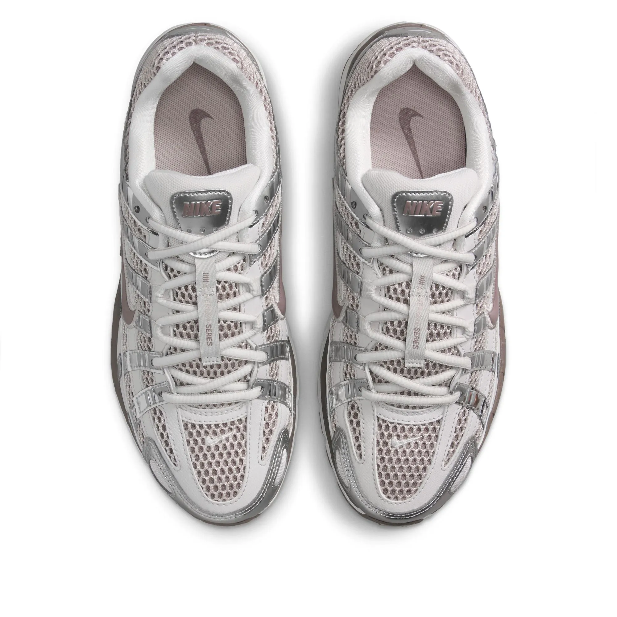 Women's Nike P-6000 - Platinum Violet/Taupe Grey Nike signature shoe looks