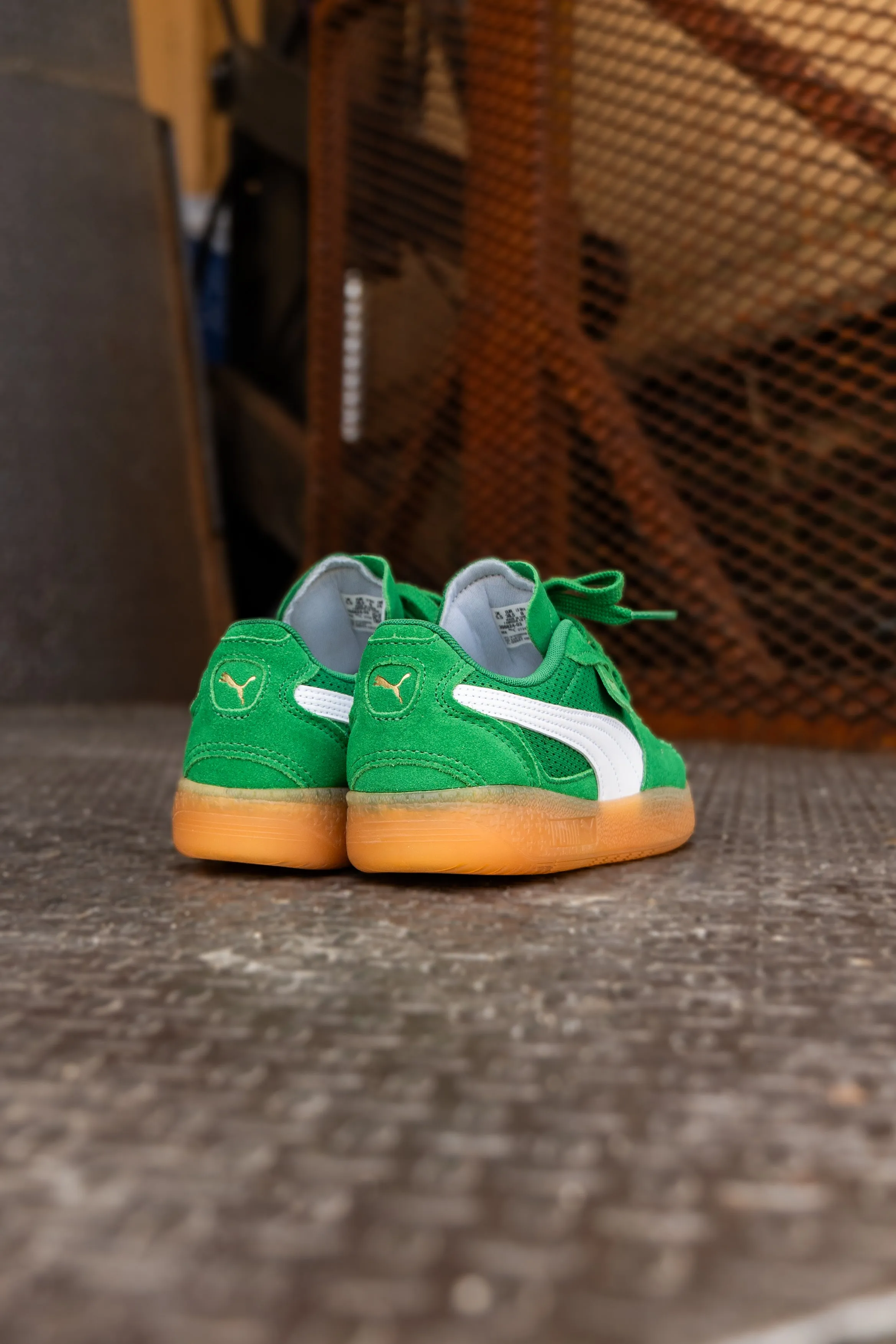 Women's Puma Palermo Moda Vintage (Archive Green/Gum) Puma athletic shoe visuals