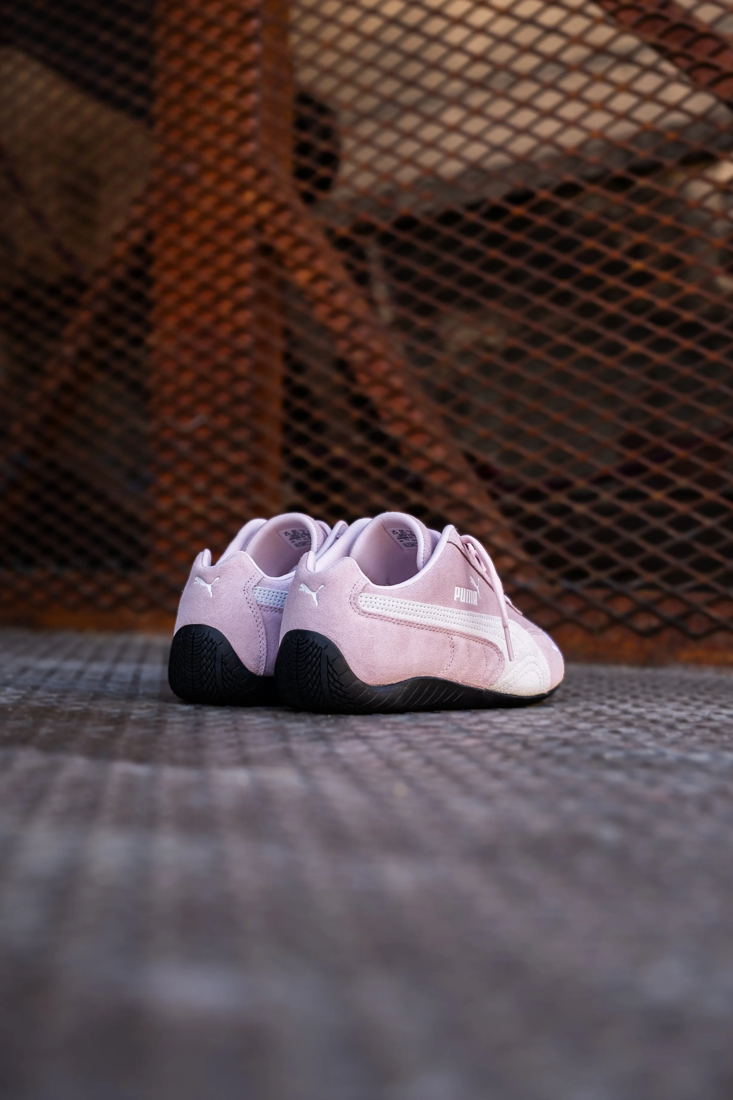 Womens Puma Speedcat OG (Whisp Of Pink/Puma White) Puma athletic shoe visuals