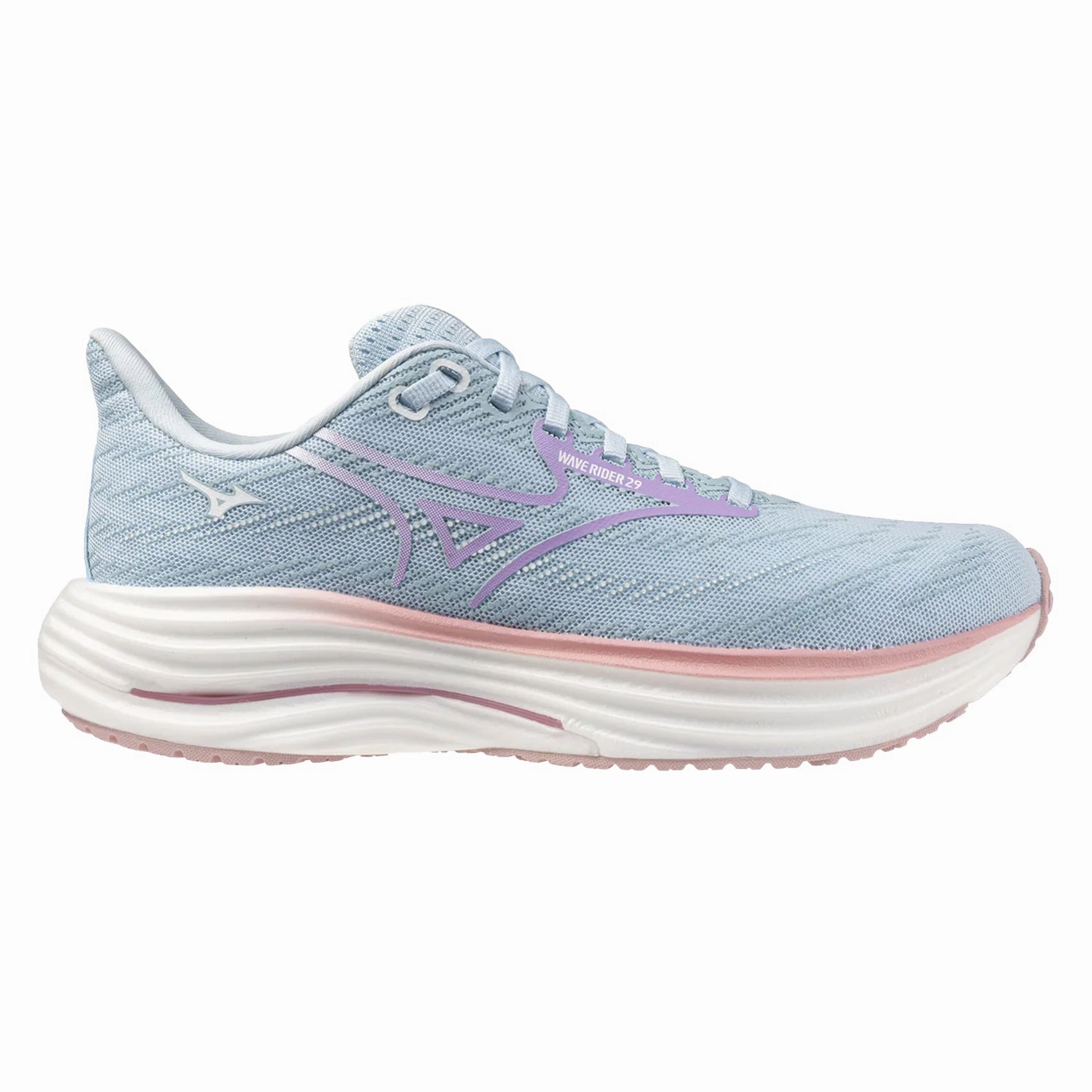 Womens Mizuno Wave Rider 29 (Wide) Mizuno performance trainers for athletes
