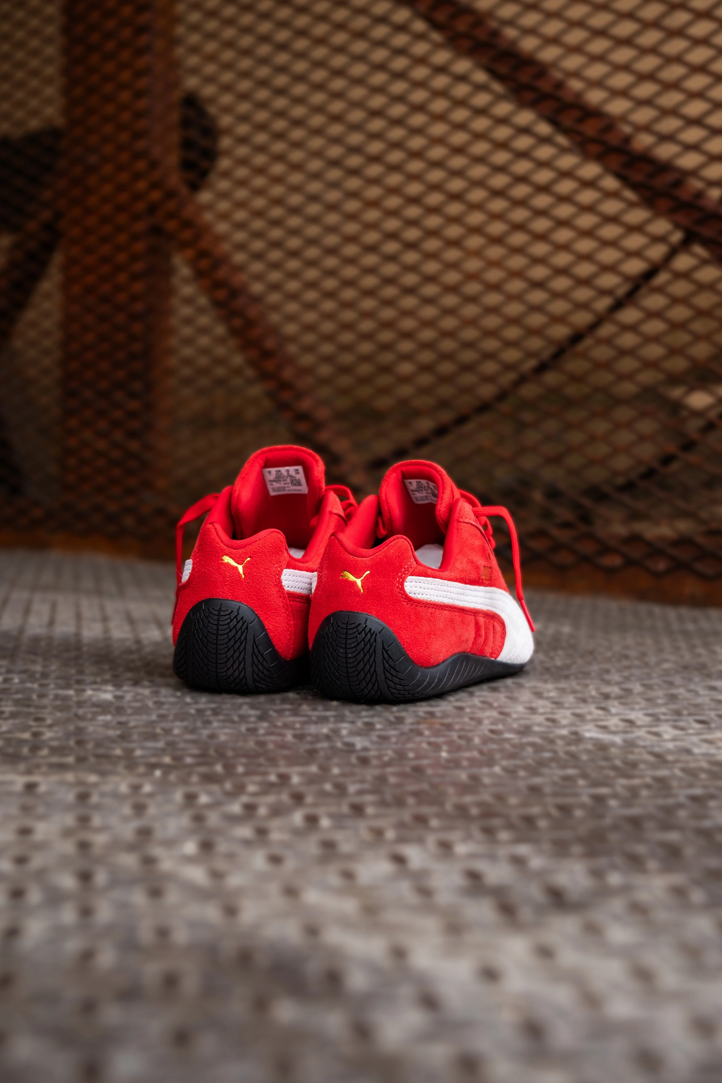 Womens Puma Speedcat OG (Puma Red/Puma White) Puma athletic shoe visuals