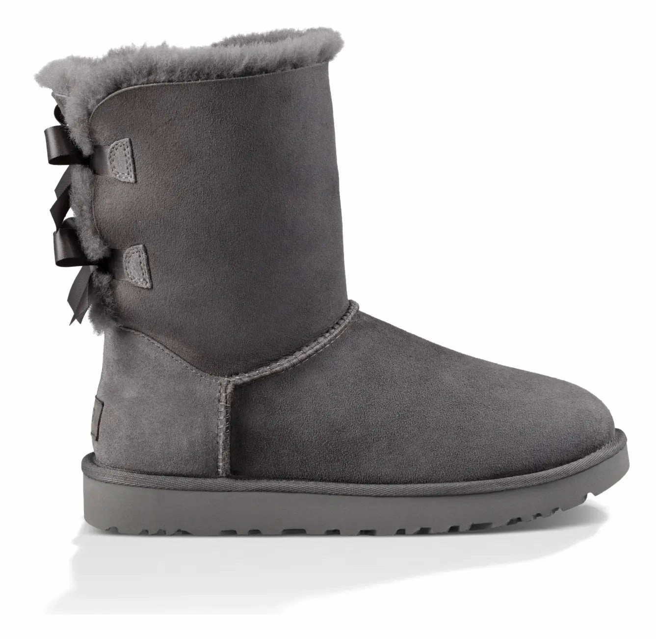 Womens UGG Bailey Bow II  Cozy Sheepskin Boot with Feminine Satin Bows Ugg cozy footwear visuals