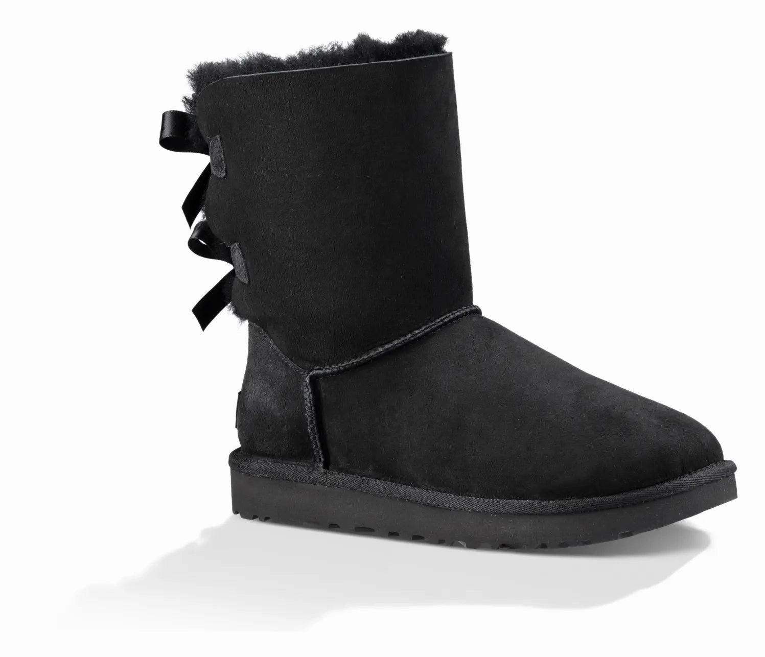 Womens UGG Bailey Bow II  Cozy Sheepskin Boot with Feminine Satin Bows Ugg cozy winter footwear styles