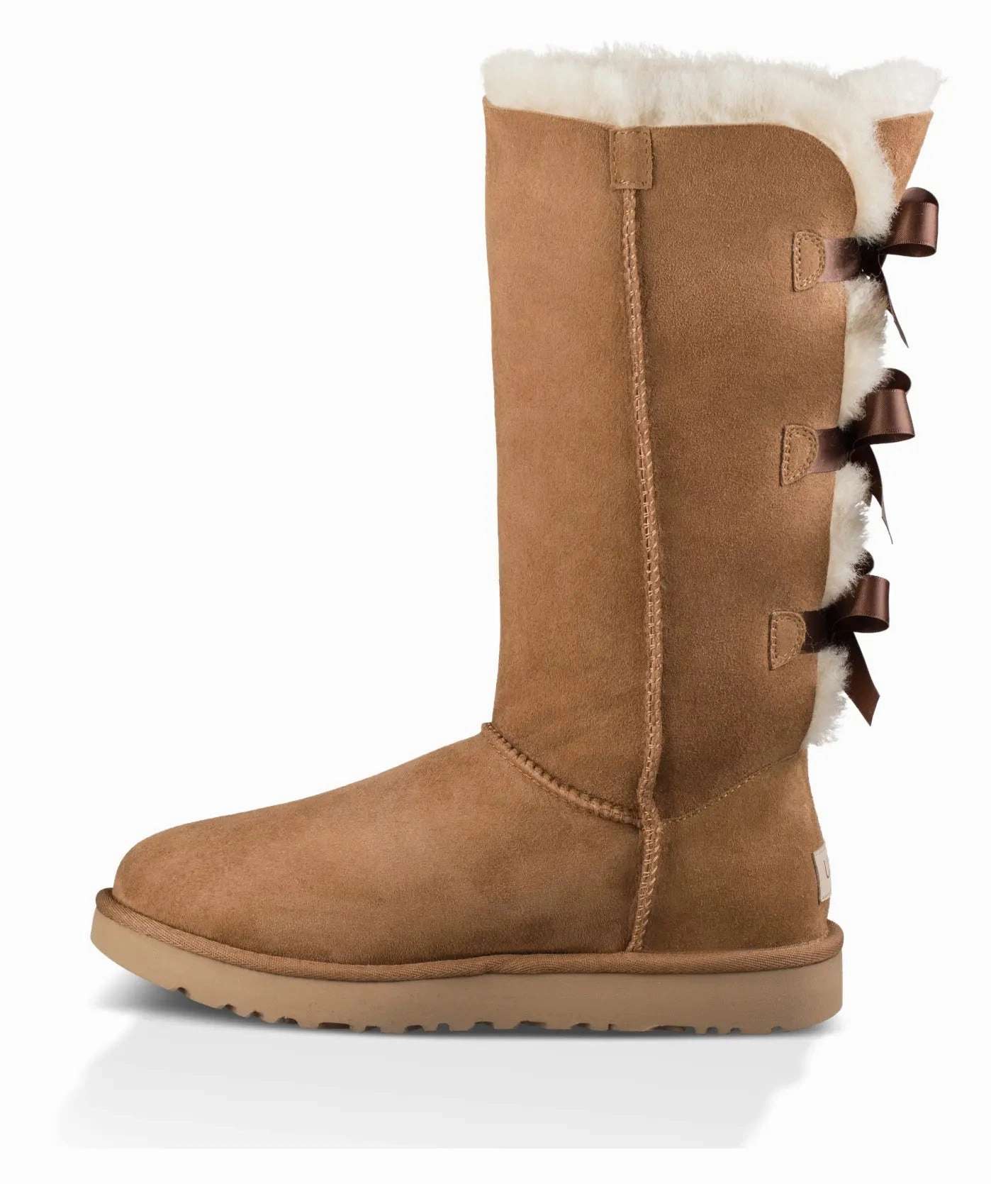Womens UGG Bailey Bow Tall II  Cozy Sheepskin Boot with Feminine Bows Ugg cozy footwear visuals