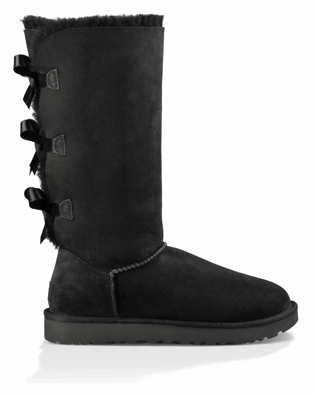 Womens UGG Bailey Bow Tall II  Cozy Sheepskin Boot with Feminine Bows Ugg cozy footwear visuals