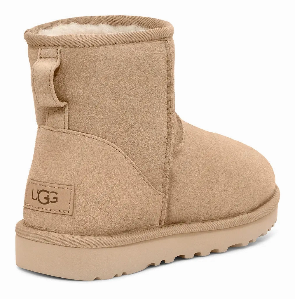 Womens UGG Classic Mini II  Iconic Comfort & Effortless Style Ugg cozy footwear visuals