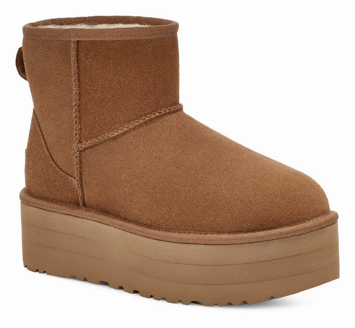 Womens UGG Classic Mini Platform  Elevated Style with Iconic Comfort Ugg cozy footwear visuals