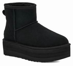 Womens UGG Classic Mini Platform  Elevated Style with Iconic Comfort Ugg cozy winter footwear styles
