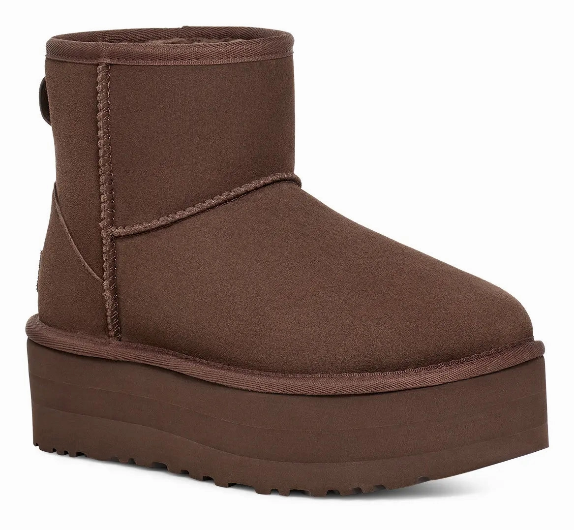 Womens UGG Classic Mini Platform  Elevated Style with Iconic Comfort Ugg cozy footwear visuals
